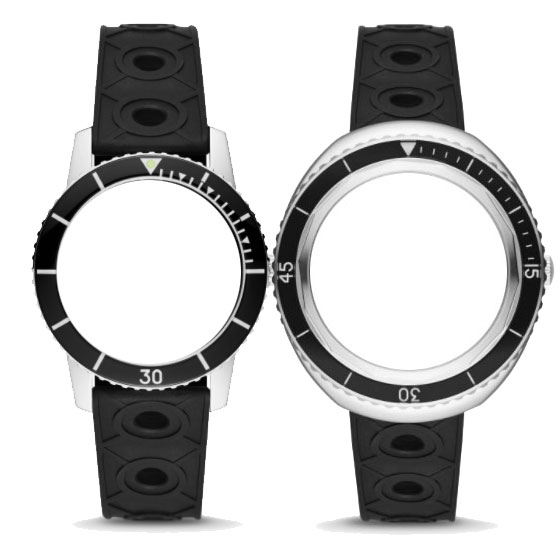 ZODIAC RUBBER STRAP FOR SUPER SEA WOLF Grimoldi Watches