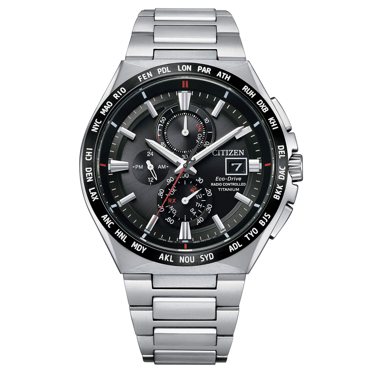 Orologio Citizen Radiocontrollato Super Titanio AT8234 85E