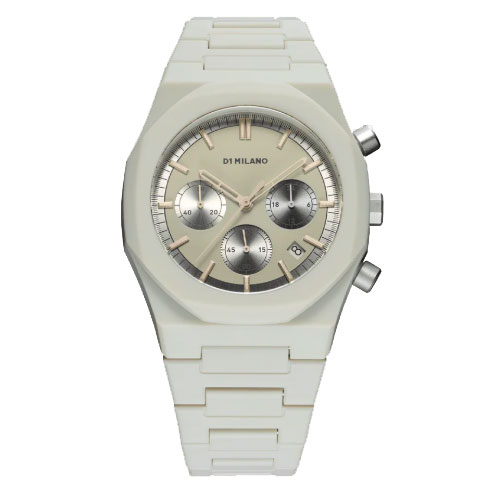 D1 MILANO - OROLOGIO POLYCHRONO FOSSIL GREY D1-PHBJ08