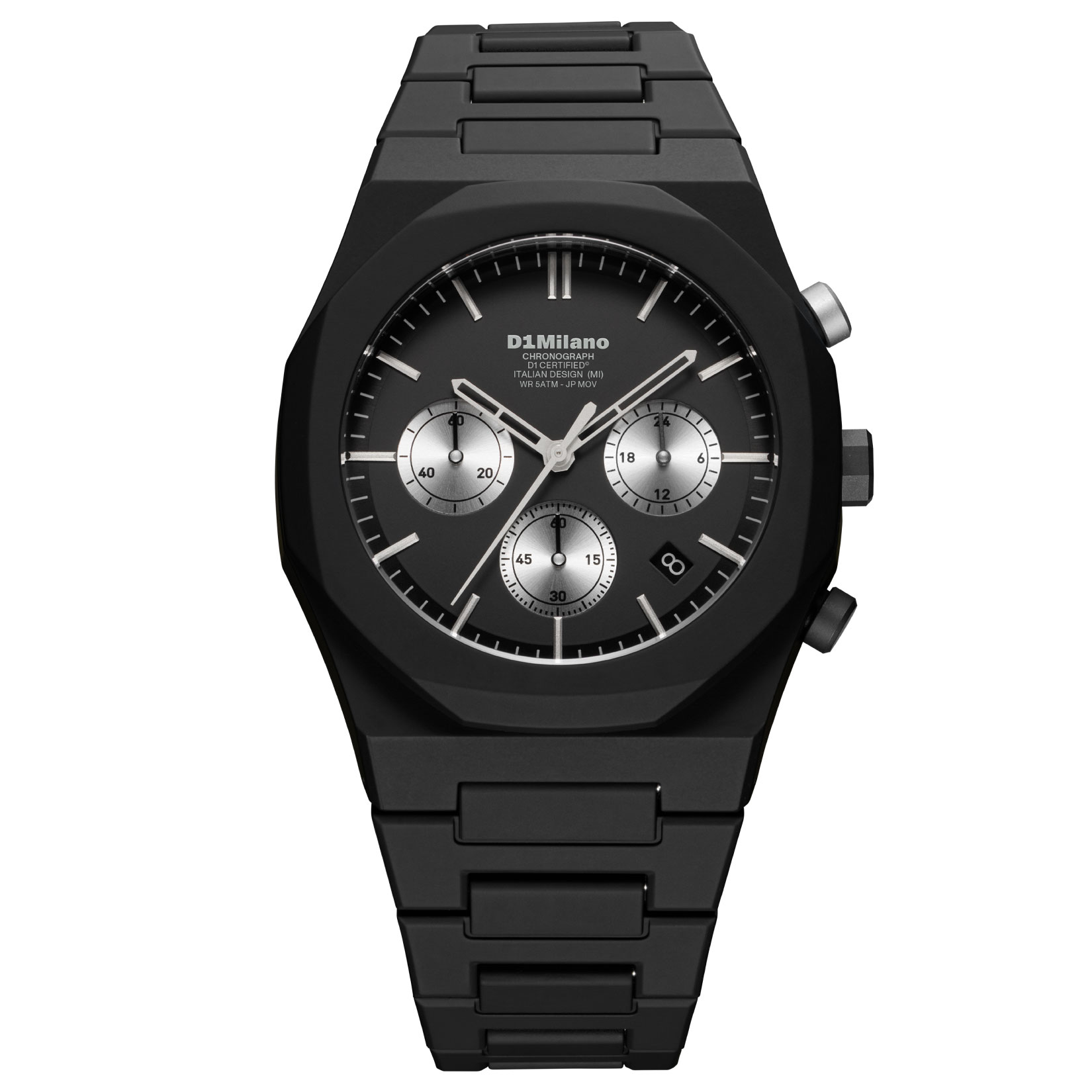 D1 MILANO - POLYCHRONO GILDED LUNAR WATCH