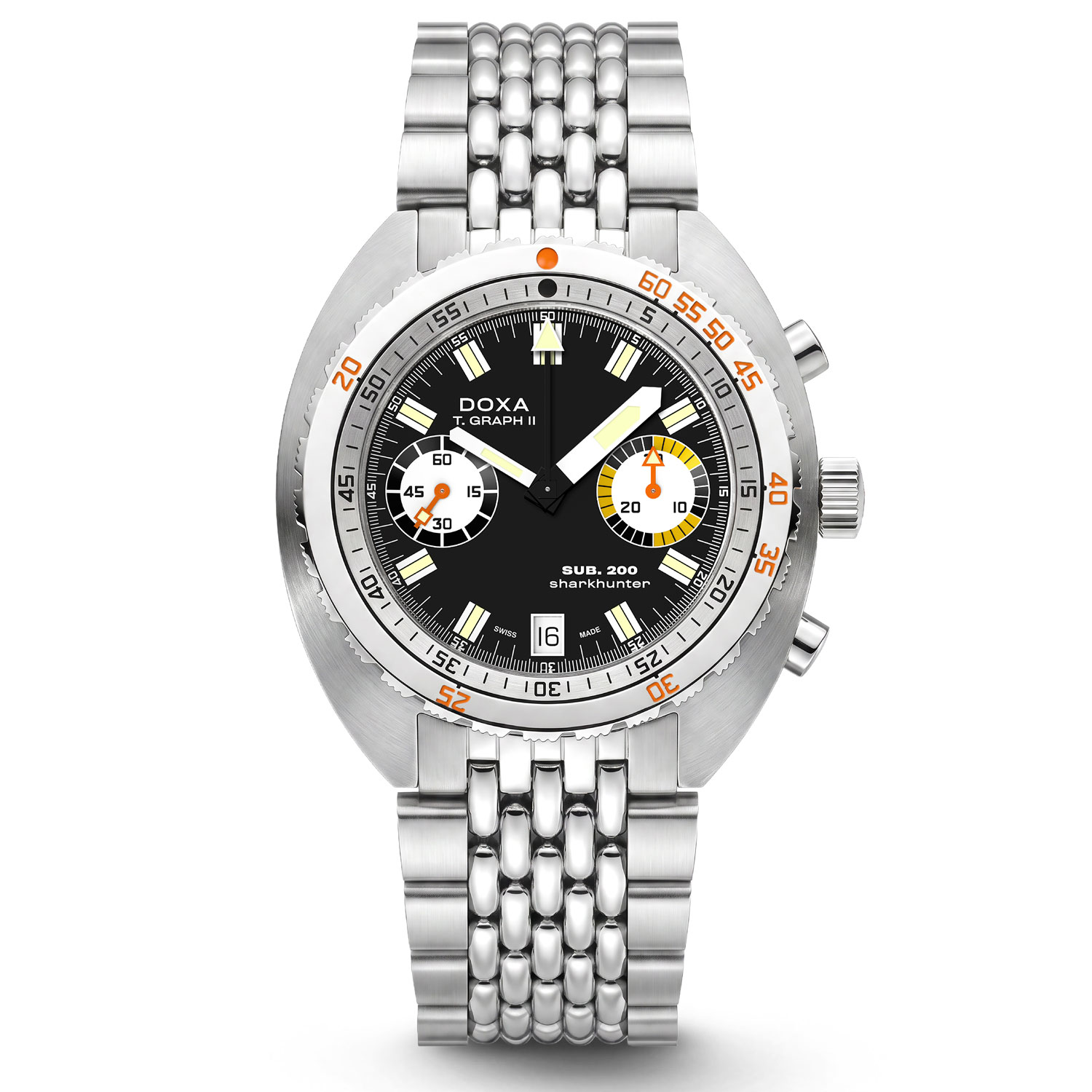 DOXA - OROLOGIO SUB 200 T-GRAPH II SHARKHUNTER BRACELET