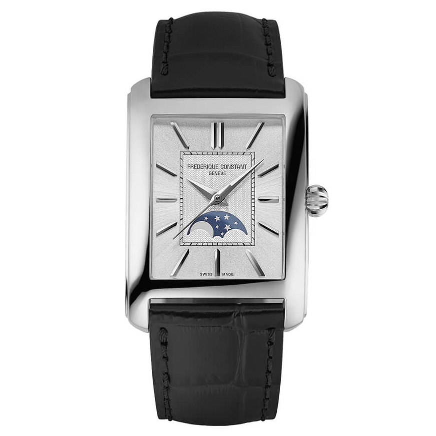 FREDERIQUE CONSTANT - OROLOGIO CLASSICS CARREE MOONPHASE AUTOMATIC FC-333S4C6 FREDERIQUE CONSTANT - OROLOGIO CLASSICS CARREE MOONPHASE AUTOMATIC FC-333S4C6