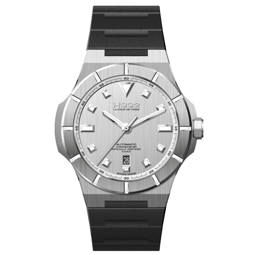 H992 - OROLOGIO H4 SILVER + SILVER