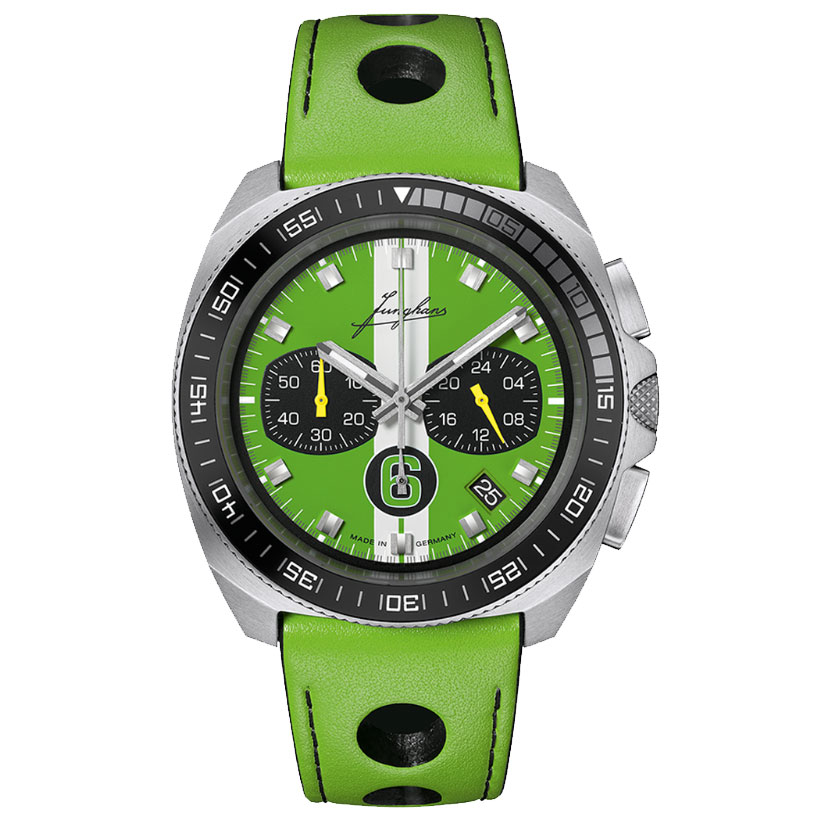 JUNGHANS - OROLOGIO 1972 CHRONOSCOPE SPORT EDITION VERDE