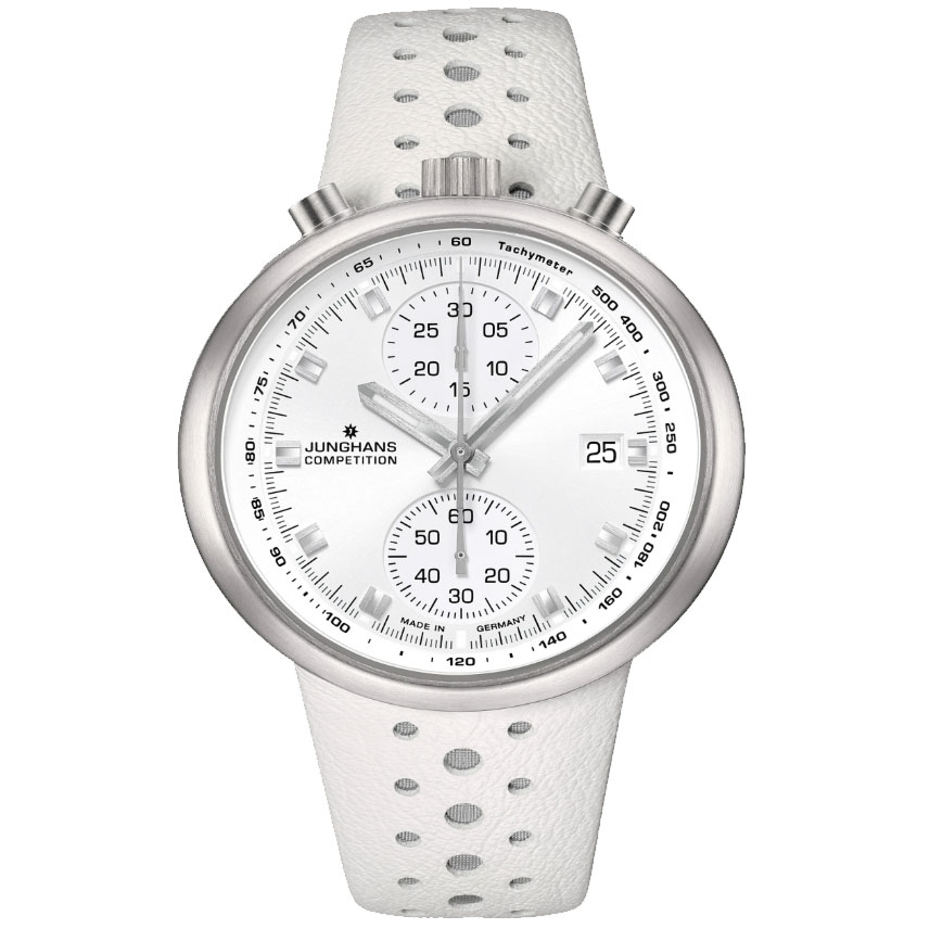 JUNGHANS - 1972 COMPETITION WHITE WATCH