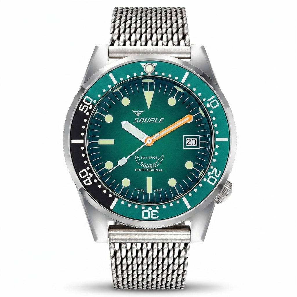 SQUALE - OROLOGIO 1521 GREEN RAY