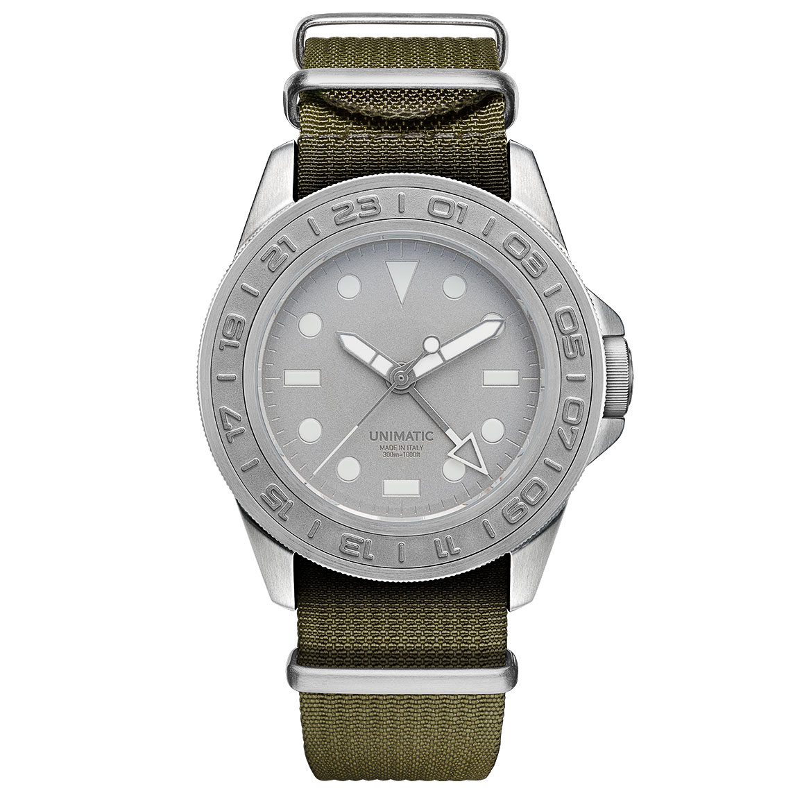 UNIMATIC - OROLOGIO MODELLO UNO UWK-U1-GMT-AEG IMPRONTE