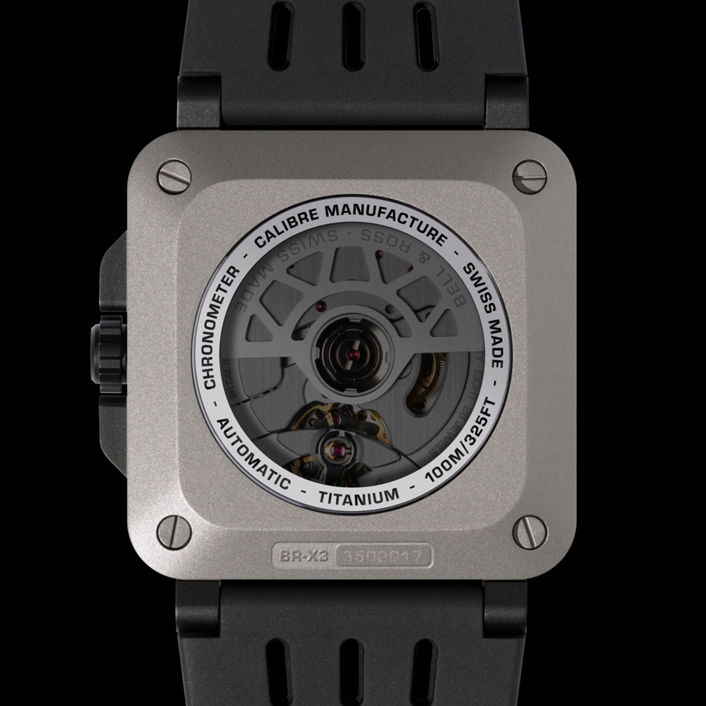 bell ross orologio black titaniu dettaglio 1