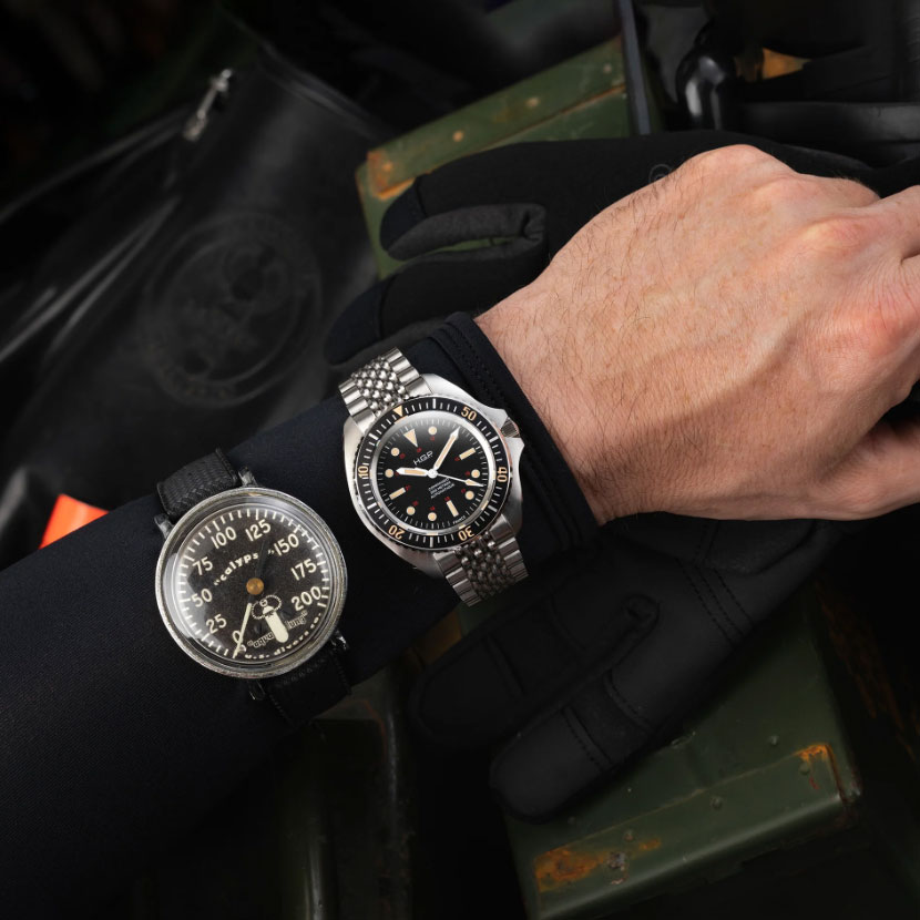 hgp orologio commando black dettaglio 1