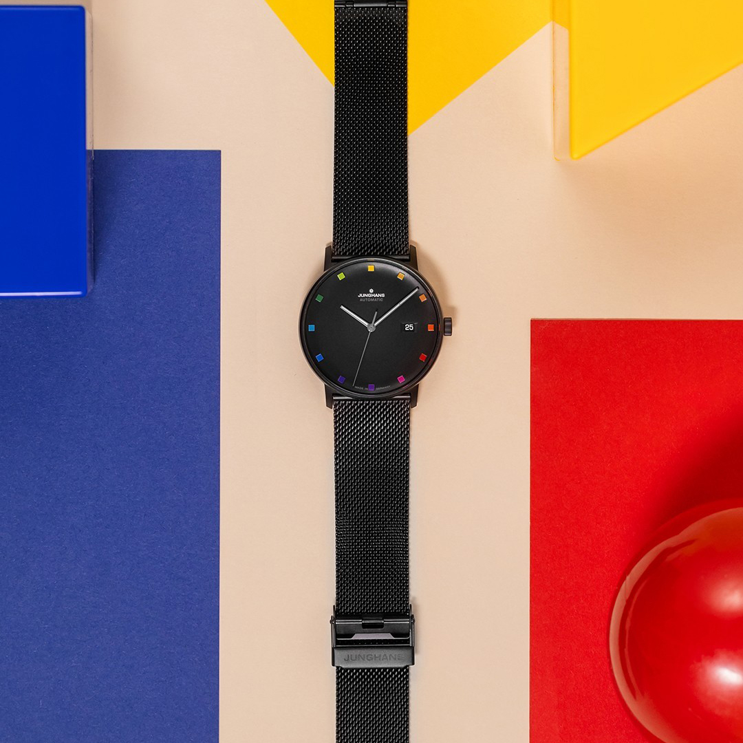 junghans orologio form a bauhaus dettaglio 2