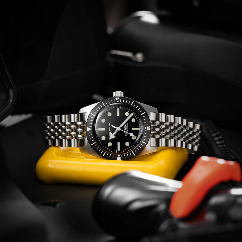 wolbrook orologio 25 SA38 001 BOR STL LE1 dettaglio 3