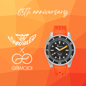 Squale's 65th anniversary: ??a limited edition watch with Grimoldi