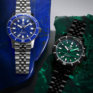 Zodiac Super Sea Wolf con Quadrante in Malachite