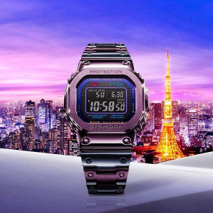 G-SHOCK GMW-B5000PB: ispirato al tramonto di Tokyo