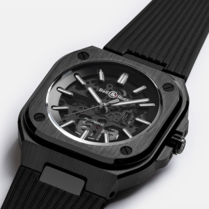 Discover Dark Elegance: Bell & Ross BR 05 Skeleton Black Ceramic